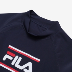 Fila Raglan Rash Guard - Naisten Uima-asut - Laivastonsininen | FI-35254